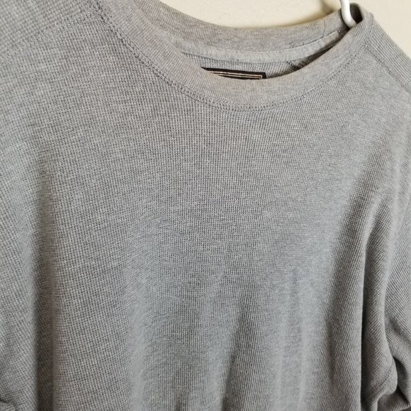 Abercrombie & FItch Mens L Gray Long Sleeves Crew - Picture 6 of 8